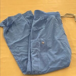 Figs women’s light blue scrub pants